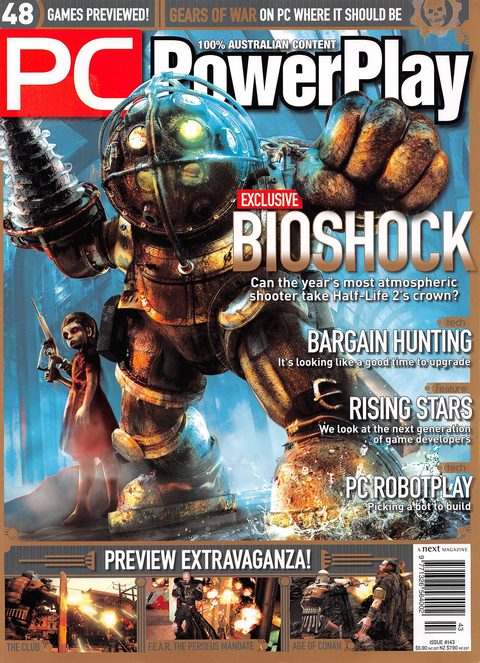 PC PowerPlay #143 · October 2007 cover