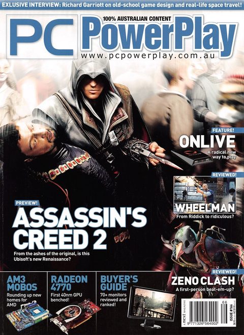 PC PowerPlay #166 · July 2009 cover